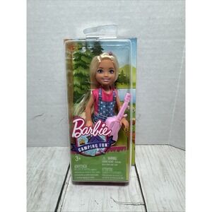 Barbie Camping Fun Chelsea Doll and Ukulele New